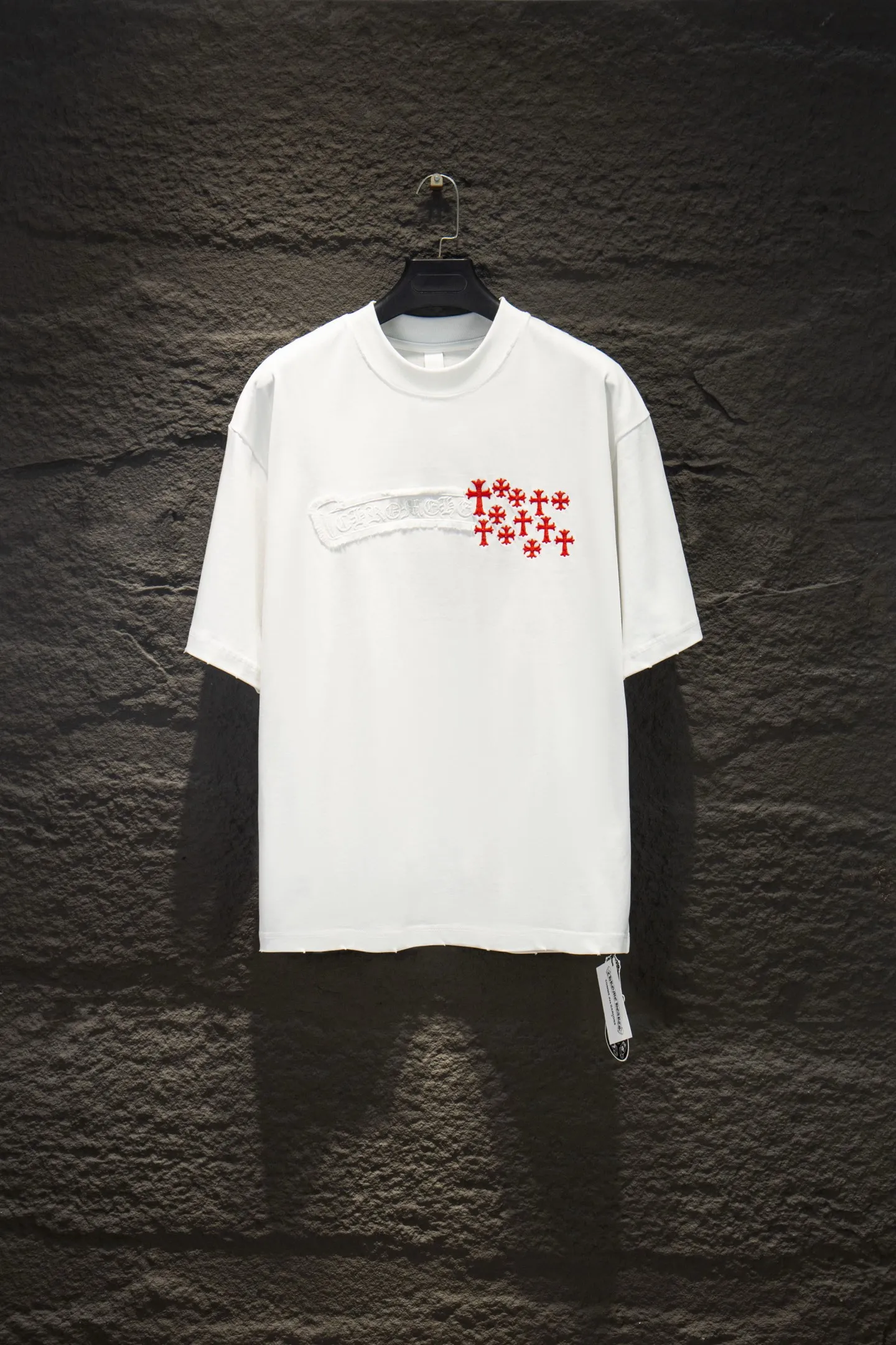 ：7310# 🆕chrome hearts os ， nice✔️ ⚠️100% 32 ， ， ， ！！ ， ！ # # 1️⃣ ， ； 。 。 oversize ， ！ ， ！ “ ” 💏 :Black White Size:S M L XL